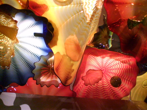 Chihuly at RISD: "Persian Ceiling" (detail) 2008