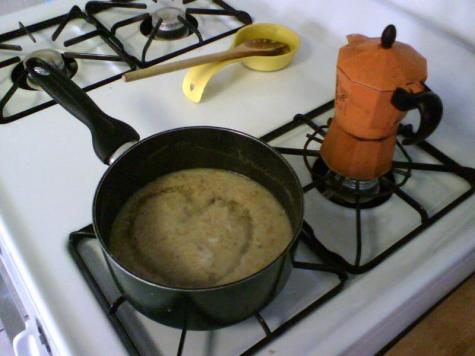 Miraculous oatmeal heart