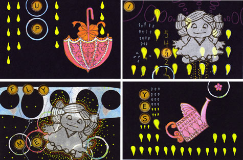 "Spring in Space" Collectible Art Series by Meredith Cutler