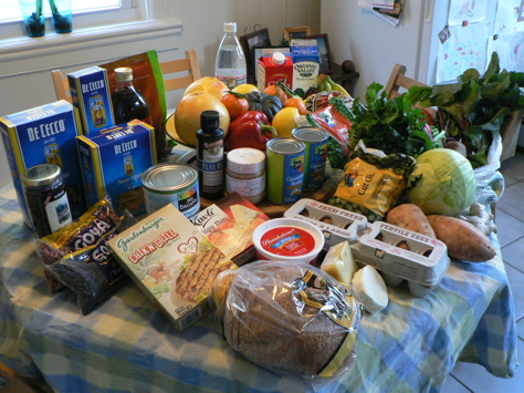Groceries, week of 3/3/08