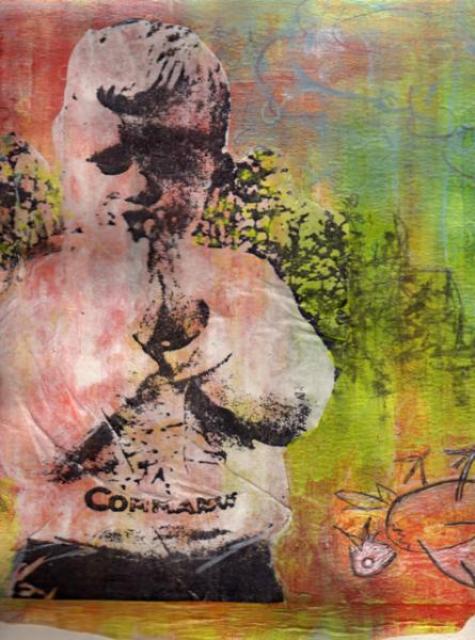 "Oops" - Detail - by meredith cutler