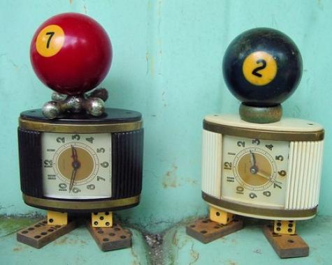 Artsy: CLOCK COUPLE original art photo print 8x10