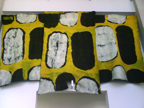 Large Scale Felt Banners by Wendy Mueller at RI Convention Center