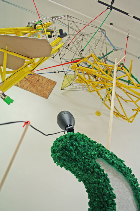 Chandra Glaeseman RISD MFA Sculpture '08 - "I Have My Doubts" installation detail