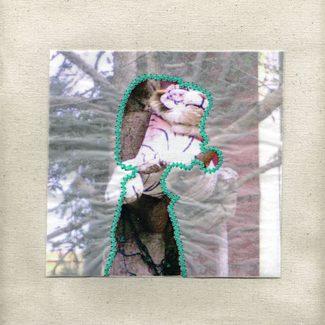Works in progress: "Lost and Found: Tiger" by Meredith Cutler