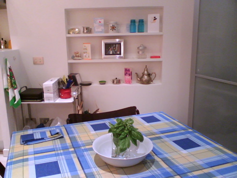 Studio apartment in Parioli, Rome.